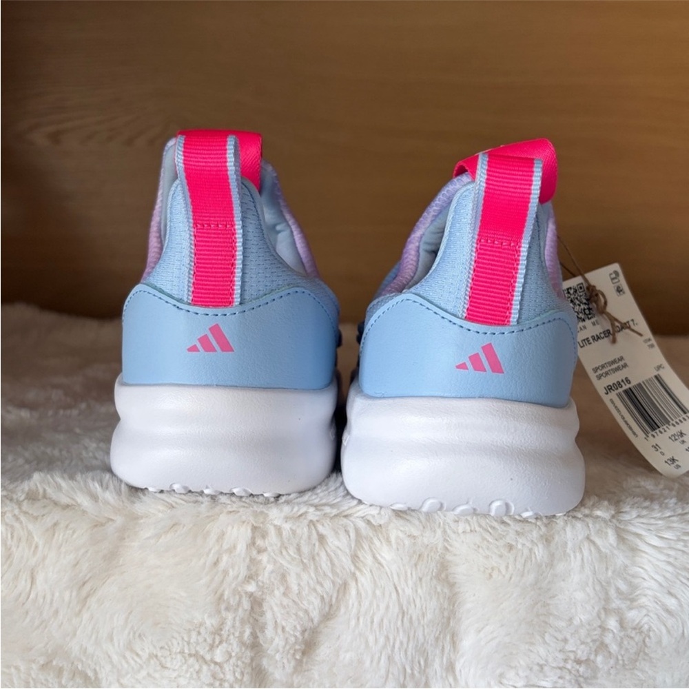 ✨34✨NWT•adidas Lite Racer Adapt 7.0 Kids' Shoes | Size 13 - Picture 4 of 11